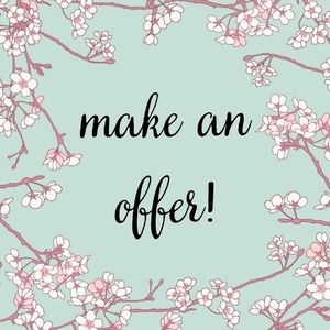 Like the item, not the price? Offers are welcomed!